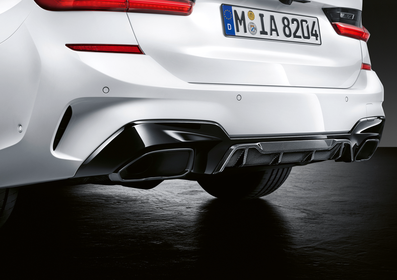 Illustration for article titled Here's What the 2020 BMW 3 Series Wagon Looks Like With Every M Accessory